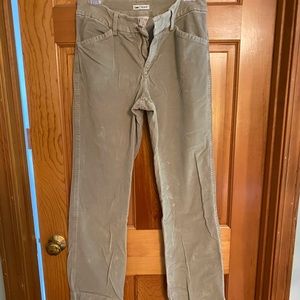Lee tan corduroy pants size 4